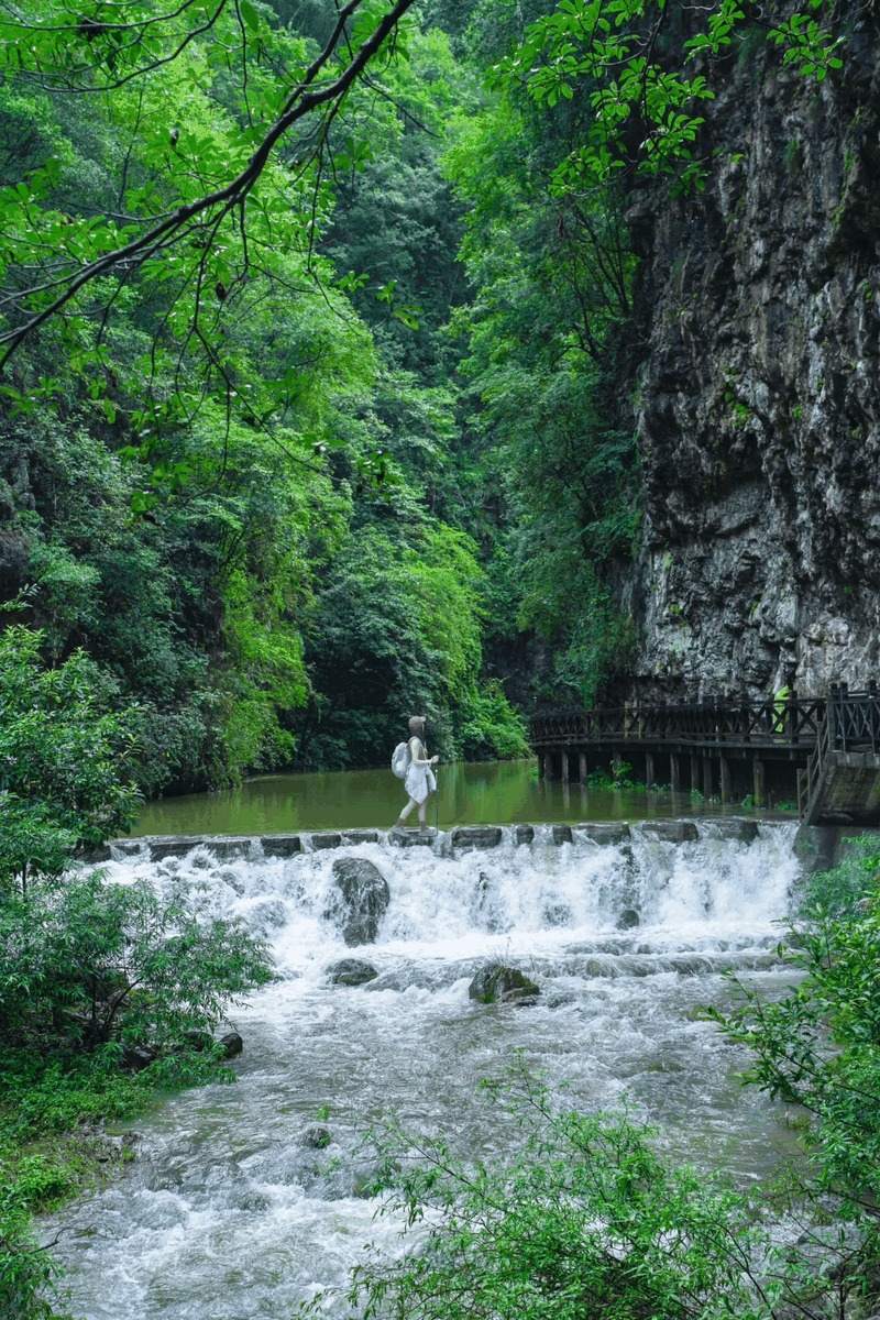三峡大瀑布·华中第一瀑